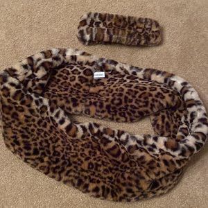 Calvin Klein Scarf and Headband Set